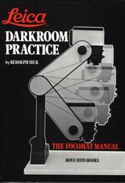 Cover of: Leica Darkroom Practice by Rudolf Seck