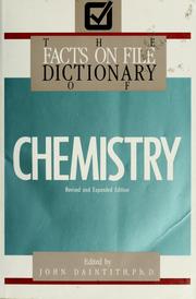 Cover of: The Facts on File dictionary of chemistry by edited by John Daintith.