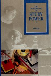 Cover of: The World Book of study power. by 