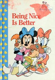 Cover of: Being nice is better