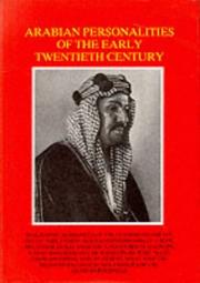 Cover of: Arabian personalities of the early twentieth century