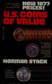 Cover of: U.S. coins of value