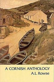 A Cornish anthology by A. L. Rowse