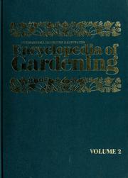 Cover of: The Marshall Cavendish illustrated encyclopedia of gardening.