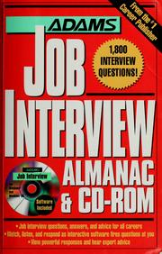 Cover of: Job interview almanac & CD-ROM. | 