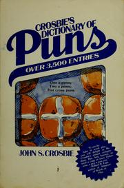 Cover of: Crosbie's Dictionary of puns