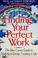 Cover of: Finding your perfect work