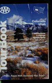 Cover of: Tour Book: Colorado, Utah