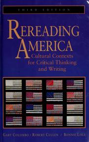 Cover of: Rereading America by 