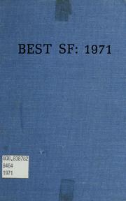 Cover of: Best Sf: 1971