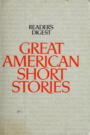 Cover of: Great American Short Stories by selected by the editors of the Reader's digest.