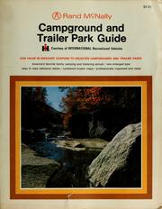 Campground and trailer park guide by Rand McNally