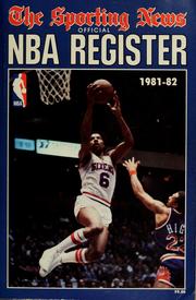 Cover of: Official NBA register by National Basketball Association