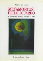 Cover of: Metamorfosi dello sguardo by Andrea De Santis