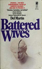 Cover of: Battered wives by Del Martin