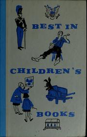 Cover of: Best in children's books by William F. Cunningham