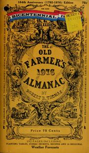 Cover of: The (old) farmer's almanack by Robert Bailey Thomas