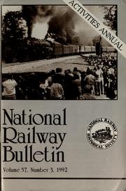 Cover of: National railway bulletin by National Railway Historical Society