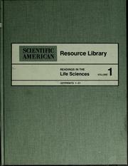 Cover of: Readings in the life sciences.