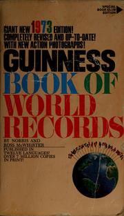 Cover of: The Guinness book of records