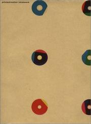 Cover of: Karel Martens: printed matter/drukwerk, 2nd Edition