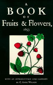 Cover of: A Book of Fruits and Flowers