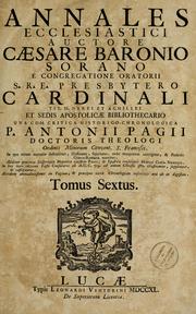 Cover of: Annales ecclesiastici