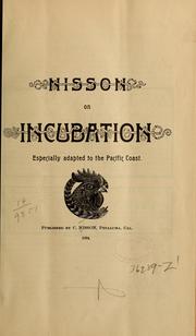 Nisson on incubation by C. Nisson