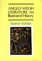 Cover of: Anglo-Welsh literature: an illustrated history