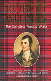 Cover of: Poetical Works of Robert Burns by Robert Burns