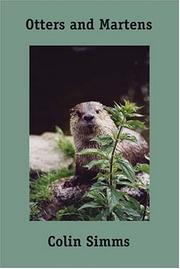 Cover of: Otters and martens by Colin Simms