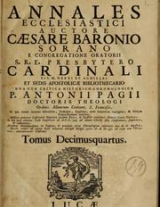 Cover of: Annales ecclesiastici by Cesare Baronio