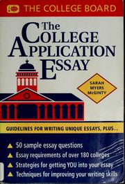 Admission college essay help myers mcginty