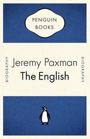 Cover of: The English by Jeremy Paxman