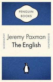 Cover of: The English: A Portrait of a People