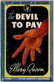 The devil to pay by Ellery Queen