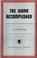 Cover of: The word accomplished