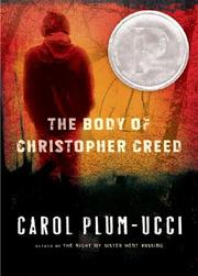 Cover of: Body of Christopher Creed by Carol Plum-Ucci