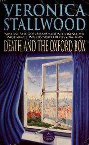 Death and the Oxford box by Veronica Stallwood