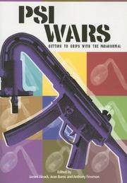 Cover of: Psi wars by edited by James E. Alcock, Jean E. Burns & Anthony Freeman.