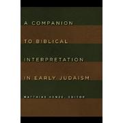 Cover of: Companion to Biblical Interpretation in Early Judaism