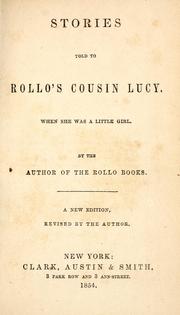 Cover of: Stories told to Rollo