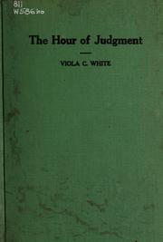 Cover of: The hour of judgment