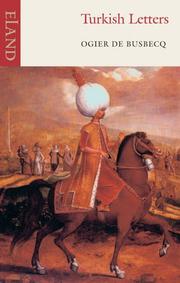 Cover of: Turkish Letters by Ogier de Busbecq