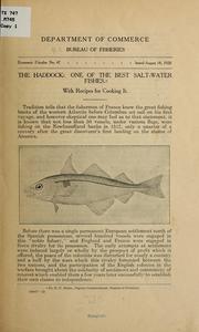 Cover of: The haddock: one of the best salt-water fishes