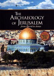 Cover of: The Archaeology of Jerusalem from David to Jesus