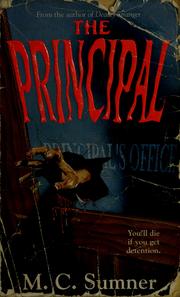Cover of: The Principal by M.C. Sumner