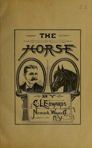 Cover of: Prof. C. L. Edwards' Progressive, illustrated horsemanship