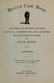 Cover of: Biggle cow book