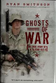 Cover of: Ghosts of war: my tour of duty